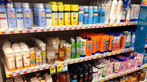 انوع ضدآفتاب های مورد استفاده-تالگوشیدلون