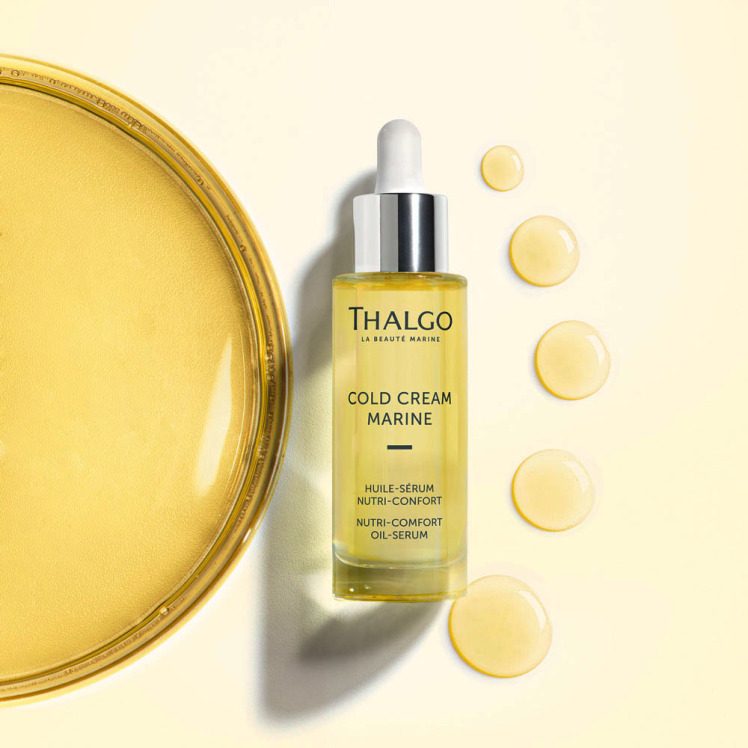 محصول سرم آرامش بخش و مغذی تالگو از خانواده کلد کرم مارین