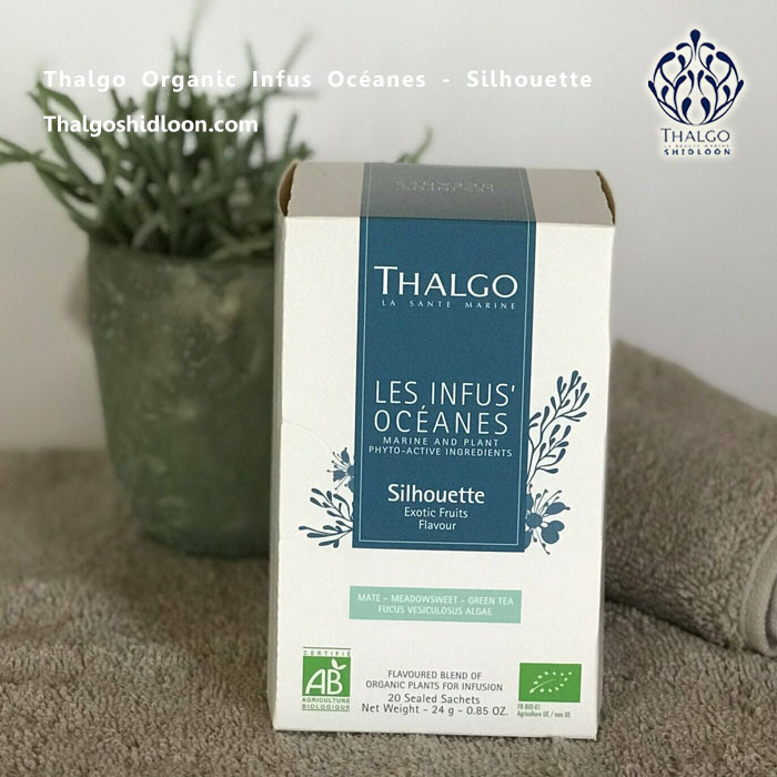 جعبه دمنوش ارگانیک کاهش وزن تالگو از نمای جلو موجود در نمایندگی تالگوشیدلون-تهران